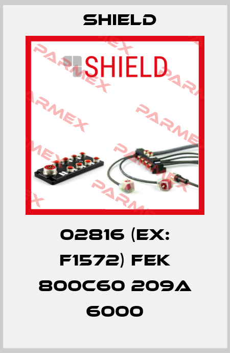 02816 (ex: F1572) FEK 800C60 209A 6000 Shield