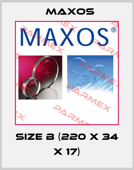 Size B (220 x 34 x 17) Maxos