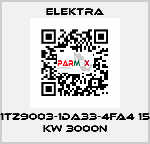 1TZ9003-1DA33-4FA4 15 kW 3000n ELEKTRA