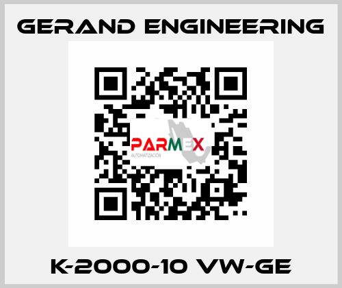 K-2000-10 VW-GE Gerand Engineering