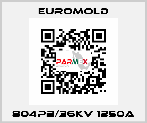 804PB/36KV 1250A EUROMOLD