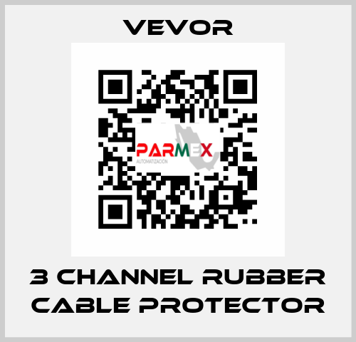 3 Channel Rubber Cable Protector VEVOR