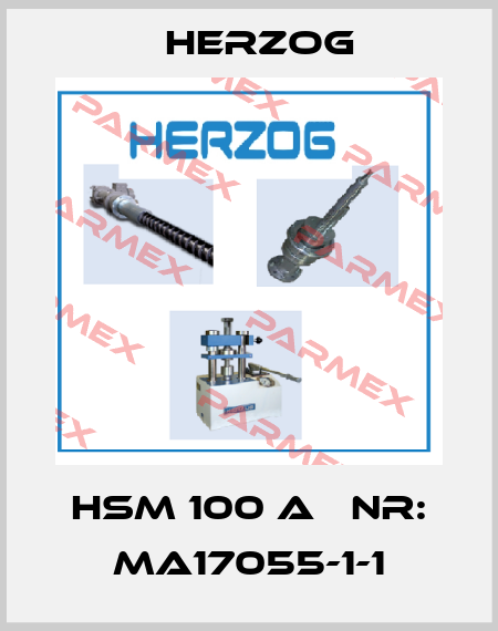 HSM 100 A   Nr: MA17055-1-1 Herzog