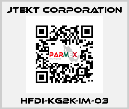 HFDI-KG2K-IM-03 JTEKT CORPORATION