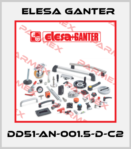 DD51-AN-001.5-D-C2 Elesa Ganter