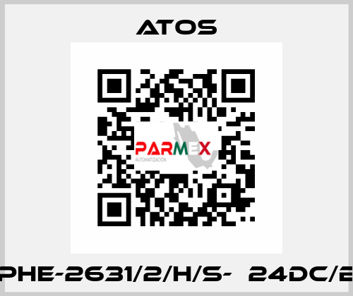 DPHE-2631/2/H/S-Х24DC/BT Atos