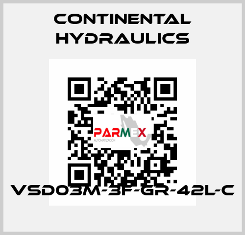 VSD03M-3F-GR-42L-C Continental Hydraulics