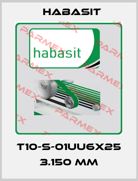 T10-S-01UU6X25 3.150 mm Habasit