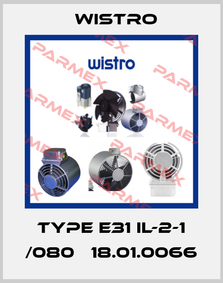 Type E31 IL-2-1 /080   18.01.0066 Wistro