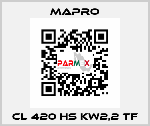 CL 420 HS kW2,2 TF Mapro