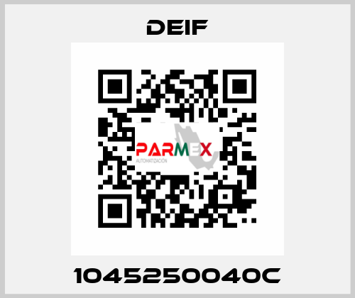 1045250040C Deif