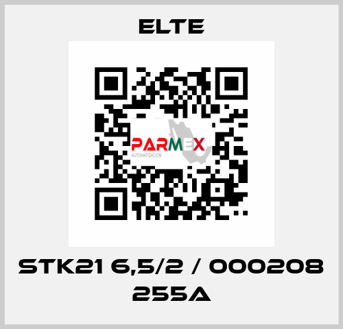 STK21 6,5/2 / 000208 255A Elte