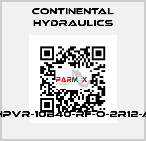 HPVR-10B40-RF-O-2R12-A Continental Hydraulics