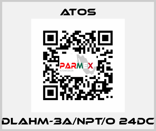 DLAHM-3A/NPT/O 24DC Atos