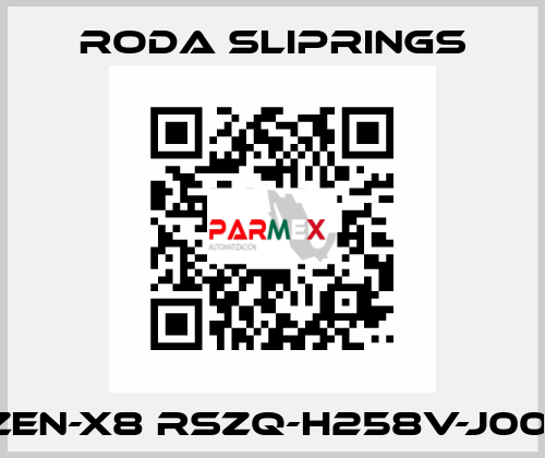 ZEN-X8 RSZQ-H258V-J001 Roda Sliprings