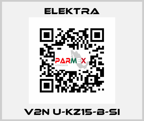 V2N U-KZ15-B-SI ELEKTRA