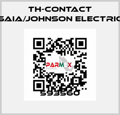 593560 TH-Contact (Saia/Johnson Electric)