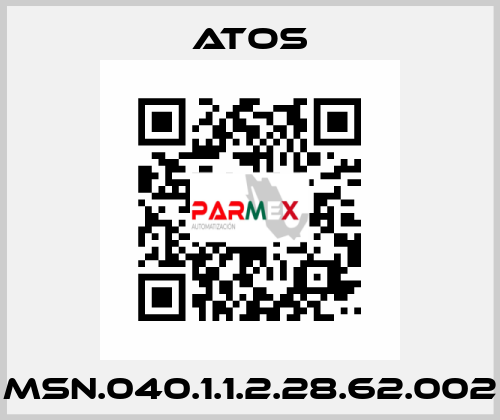 MSN.040.1.1.2.28.62.002 Atos