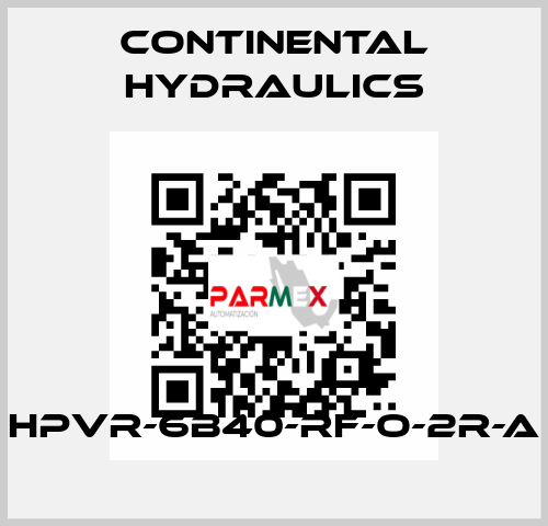 HPVR-6B40-RF-O-2R-A Continental Hydraulics