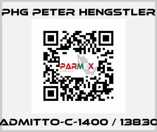 ADMITTO-C-1400 / 13830 phg Peter Hengstler