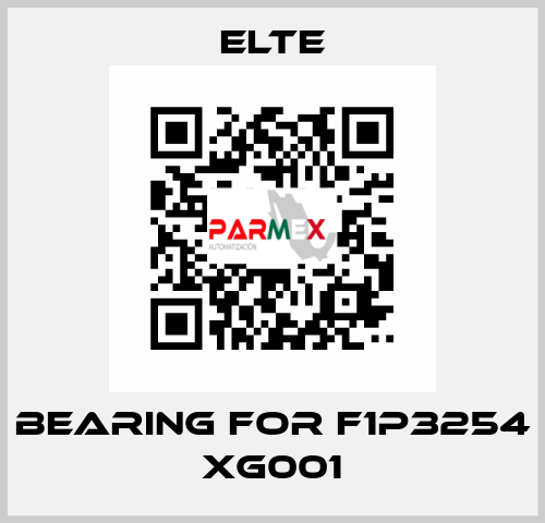 bearing for F1P3254 XG001 Elte