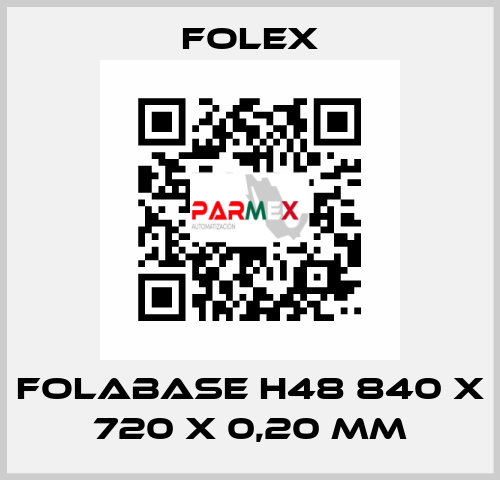 Folabase H48 840 x 720 x 0,20 mm Folex