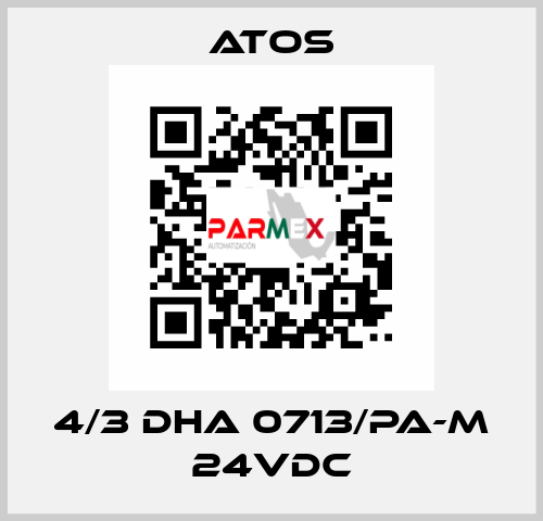 4/3 DHA 0713/PA-M 24VDC Atos