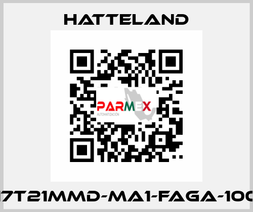 HD17T21MMD-MA1-FAGA-10090 HATTELAND