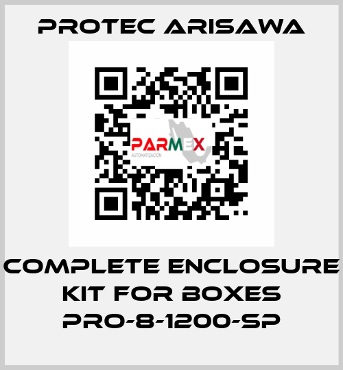 Complete enclosure kit for boxes PRO-8-1200-SP Protec Arisawa