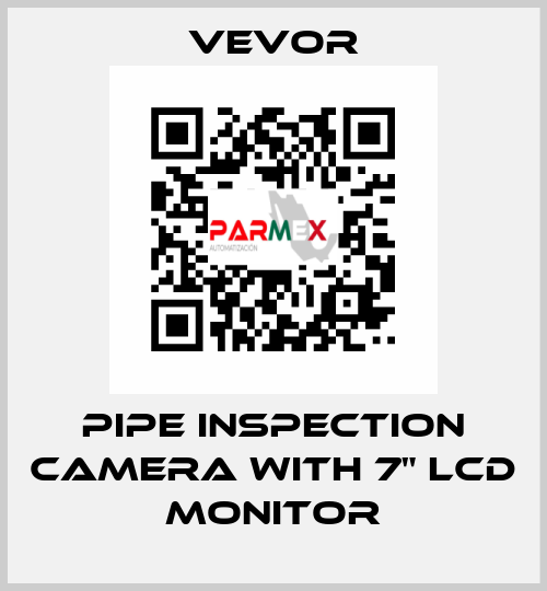 Pipe Inspection Camera with 7" LCD Monitor VEVOR