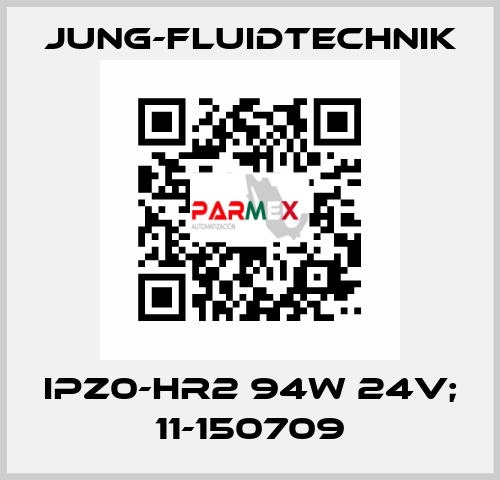 IPZ0-HR2 94W 24V; 11-150709 JUNG-FLUIDTECHNIK