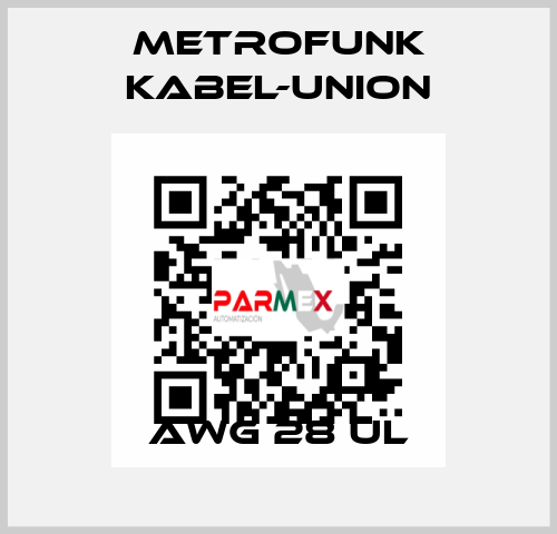 AWG 28 UL METROFUNK KABEL-UNION