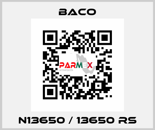 N13650 / 13650 RS BACO