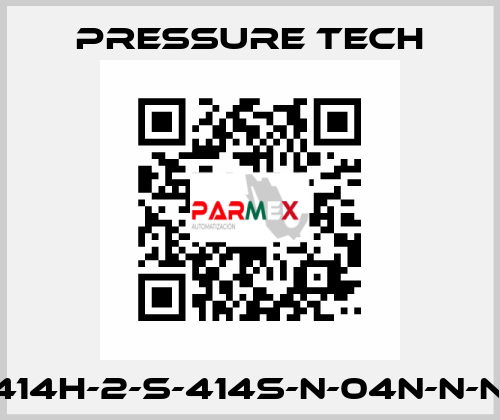 MF414H-2-S-414S-N-04N-N-NV/C Pressure Tech