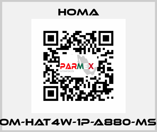 HOM-HAT4w-1p-A880-Msli HOMA