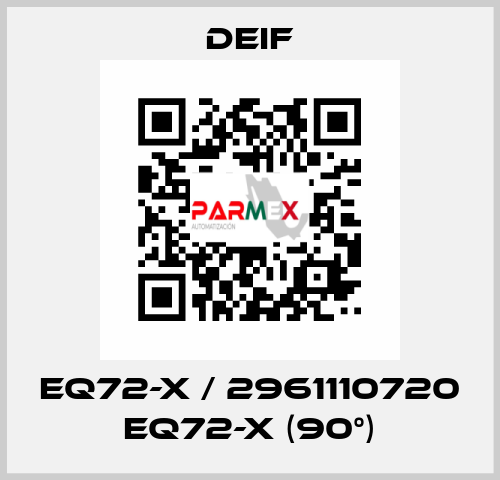 EQ72-x / 2961110720 EQ72-x (90°) Deif