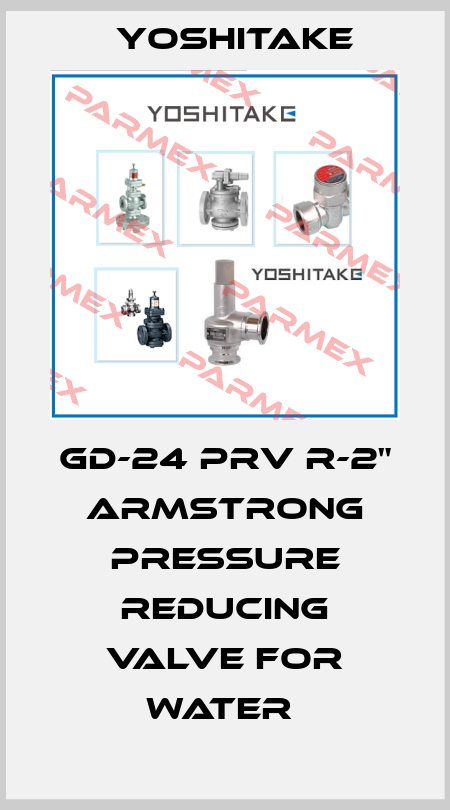 GD-24 PRV R-2" ARMSTRONG pressure reducing valve for water  Yoshitake