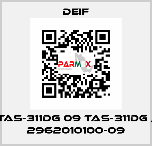 TAS-311DG 09 TAS-311DG / 2962010100-09 Deif