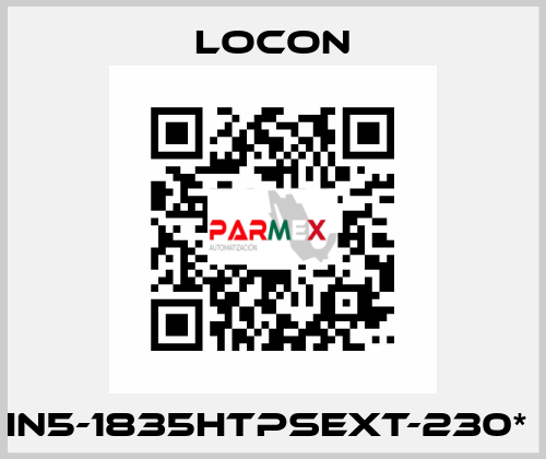 IN5-1835HTPSext-230*  Locon