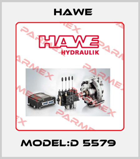 Model:D 5579  Hawe