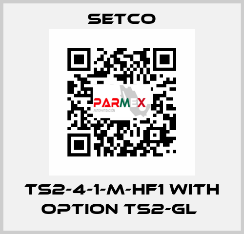 TS2-4-1-M-HF1 WITH OPTION TS2-GL  SETCO