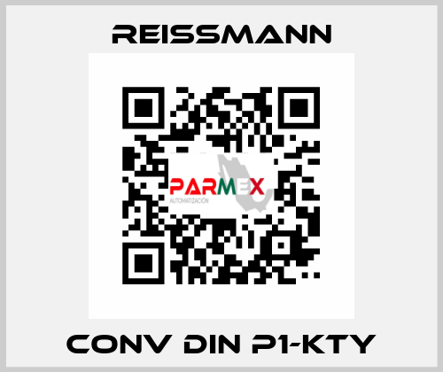 CONV DIN P1-KTY Reissmann