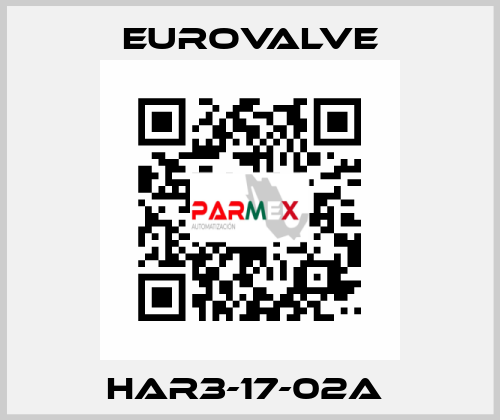 HAR3-17-02A  Eurovalve