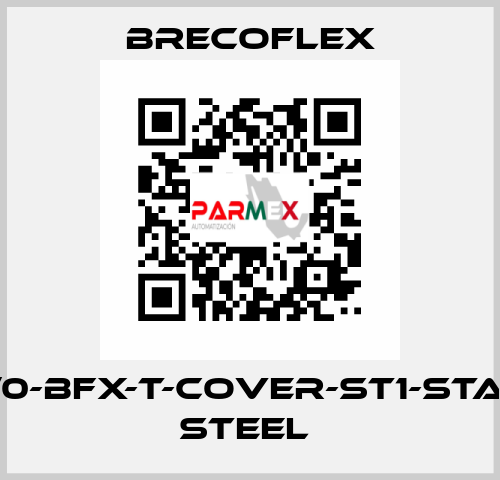 16AT10/0-BFX-T-COVER-ST1-STAINLESS STEEL  Brecoflex