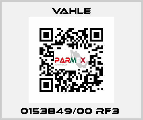 0153849/00 RF3  Vahle