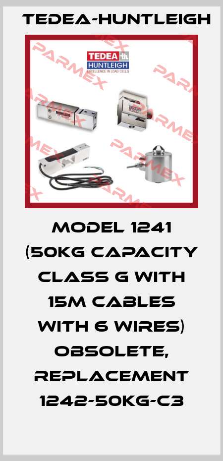 Model 1241 (50kg capacity class G with 15m cables with 6 wires) obsolete, replacement 1242-50kg-C3 Tedea-Huntleigh