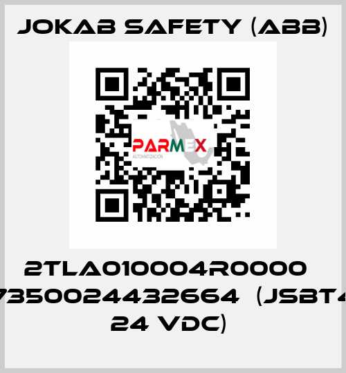 2TLA010004R0000   7350024432664  (JSBT4 24 VDC)  Jokab Safety (ABB)