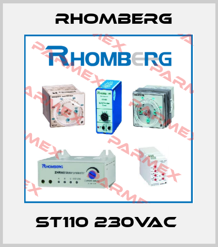 ST110 230VAC  Rhomberg
