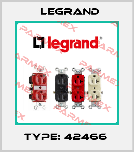 Type: 42466  Legrand