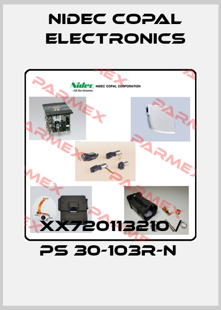 XX720113210 / PS 30-103R-N  Nidec Copal Electronics